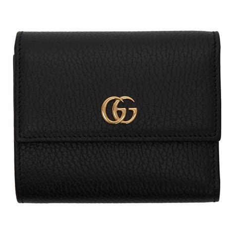 gucci tri fold wallet womens|Gucci wallets for women.